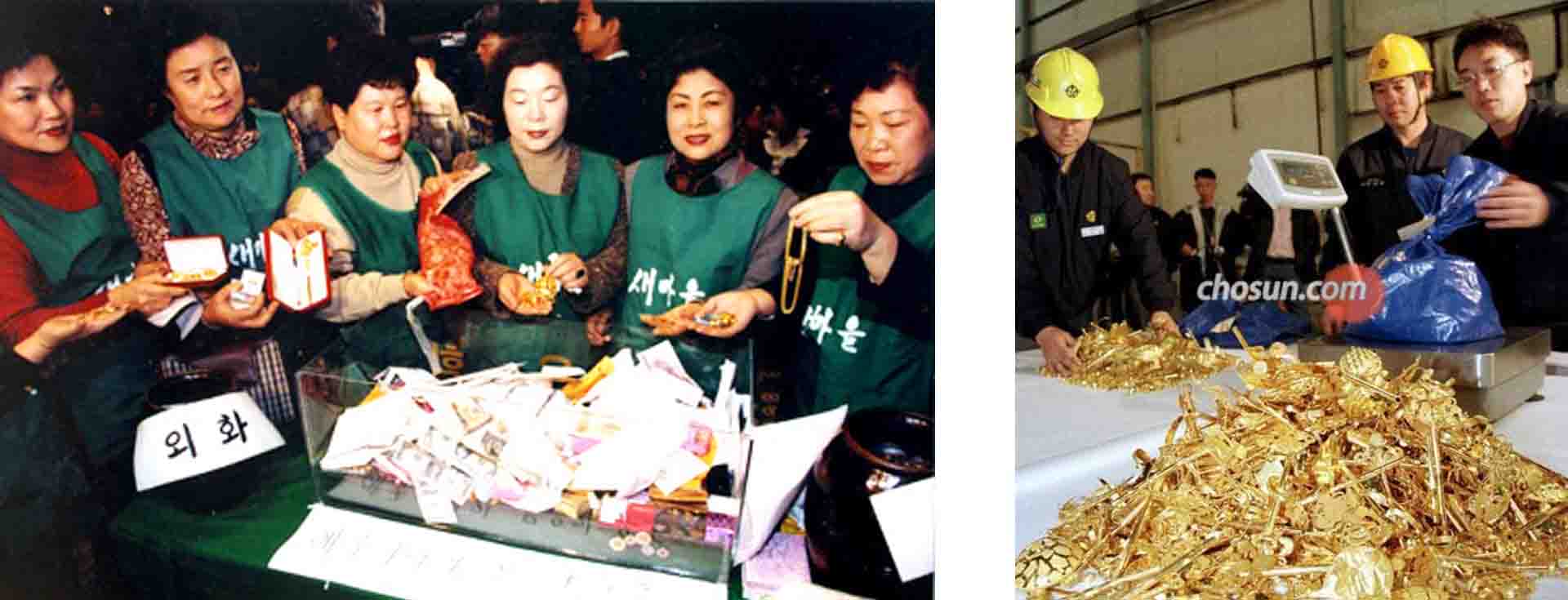 جنبش جمع آوری طلا در کره جنوبی 1997